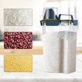 thumbnail image 2 of Rice Storage Container 3 L Plastic Transparent Food Storage Tank with Measurement Marks for Oatmeal Cereal Pasta Flour, 2 of 7