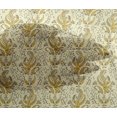 thumbnail image 4 of oneOone Viscose Chiffon Fabric Leaves Block Print Fabric BTY 42 Inch Wide, 4 of 4