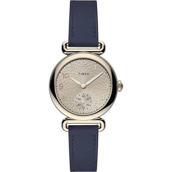 Timex TW2T88200 Model 23 -Tone Leather Ladies Watch, Rose Gold