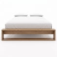 thumbnail image 2 of Nexera Gael Queen Size Platform Bed with Slats, Brown Oak, 2 of 6