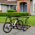 thumbnail image 1 of Heavy Duty Double-Sided Garage Bike Rack – Rust-Resistant Steel Floor Stand – Holds 10 Bicycles – Commercial-Grade Storage Organizer – Easy Assembly – Ideal for Home, School, Retail & Outdoor Use, 1 of 8