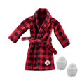 thumbnail image 3 of Robe de chambre et pantoufles de camp Clause Couture, 3 of 4