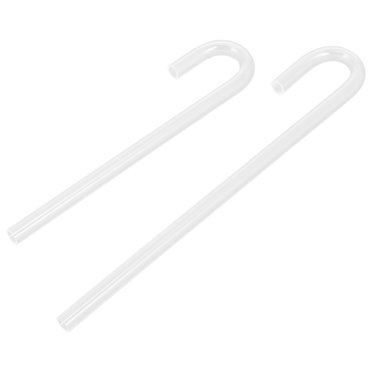 2pcs Acrylic CO2 Refiner Tube for Aquarium Fish Tank with Easy Installation and Good Toughness