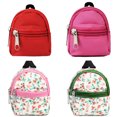 thumbnail image 1 of Sac à Dos pour Poupée Mini à Fermeture Éclair 4 Pcs Sac d'École Décontracté Mode pour Poupée Sac d'Accessoires pour Poupée, 1 of 10