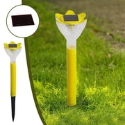 Dvkptbk solar lights Bright Solar Outdoor Lights , Flashing Color Changing LED Solar Outdoor Lights, IP67 Solar Lights, Solar Garden Lights for Walkway Garden Patio