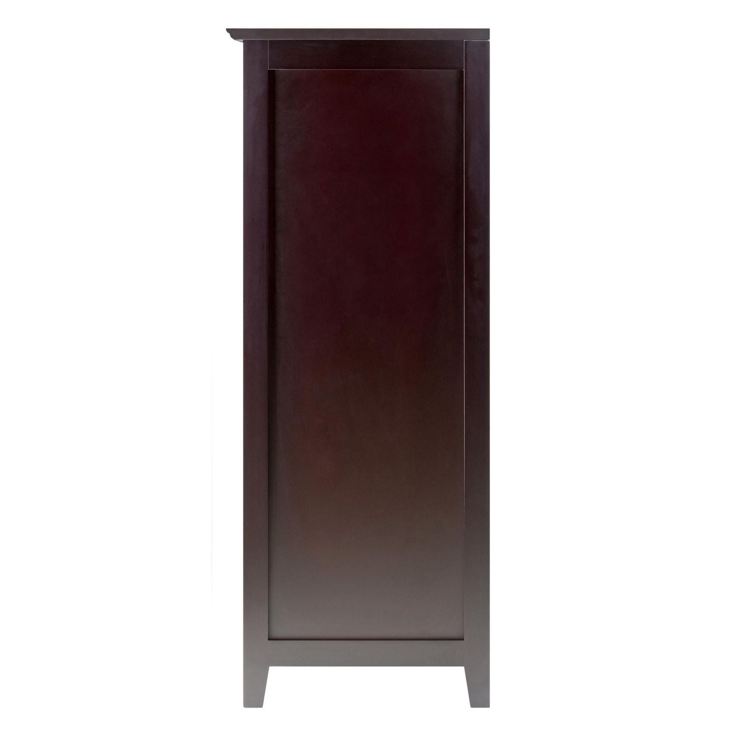 Winsome Bordeaux Wine Cabinet 20-Bottle Shelf Modular in Espresso Finish - 92416