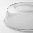 thumbnail image 2 of IKEA Microwave Plate Cover 10" Steam Release Grey Lid Splatter Screen Prickig, 2 of 4