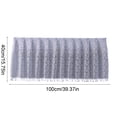 thumbnail image 3 of Birdeem Lace Air Conditioner Wind Curtain,Multi Functional Wall Mounted for Dust Cover and Home Decor,Easy Install Decorative Curtain,Size 39.4 X 15.8 Inches, 3 of 9