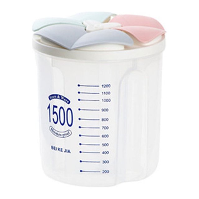 Contenants de Rangement Alimentaires en Plastique Boîte de Rangement en Plastique Transparente Boîte de Rangement pour Aliments Secs Boîte de Rangement Contenant Boîte Contenants en Plastique pour le Rangement des Aliments Contenants de Rangement pour Produits Secs