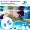 thumbnail image 4 of stanreset Waterproof Nose Clip Swimming Anti-noise Earplug for Protection Ear Protector Blue 1Set, 4 of 6