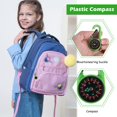 thumbnail image 4 of fastboy 5x Durable Pocket Compass For Hiking And Camping Portable And Versatile Navigation Tool Accurate Green+5pcs, 4 of 6
