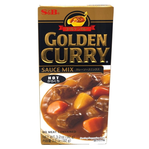 Mélange pour sauce au curry doré S&B moyennement piquant