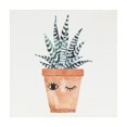 thumbnail image 1 of Winking Plant Box Top Art, 1 of 5