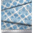 thumbnail image 3 of Soimoi Poly Georgette Fabric Swirls & Paisley Printed Fabric 1 Yard 52 Inch Wide, 3 of 3