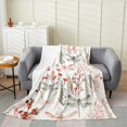 thumbnail image 1 of Erosebridal Colorful Dragonfly Throw Blanket for Couch, Flying Insects Plush Blanket, Cartoon Wildlife Decor, 1 of 5