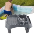 thumbnail image 4 of Plateau de Table pour Baignoire, Plateau de Table pour Spa, Plateau à Pinces pour Tasses et Bouteilles pour Piscines Spa Baignoire, Caddy Pratique Antidérapant Ajustable pour 2 Boissons et Collations pour Spa Gonflable Intérieur Extérieur, 4 of 7