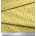 thumbnail image 3 of Soimoi Satin Silk Fabric Curve Diamond & Clock Tower Architectural Print Fabric by the Yard 42 Inch Wide, 3 of 3