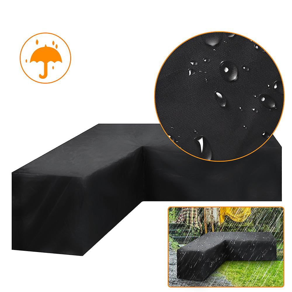 Corner Sofa Cover Waterproof Garden Furniture Set Cover Outdoor Sectional Furniture Cover