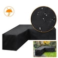thumbnail image 2 of Corner Sofa Cover Waterproof Garden Furniture Set Cover Outdoor Sectional Furniture Cover, 2 of 5