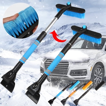 Ice Scrapers Snowbrush for Car Windshield Extendable, Snow Shovel for Car,Car vehicle Snow Ice Scraper SnoBroom Snowbrush Shovel Removal Brush Winter