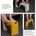 thumbnail image 4 of Lightweight Rest Better And Household Bathroom Stools Stool Tripod Stool Protrusions And Support Household Stools Beige, 4 of 9