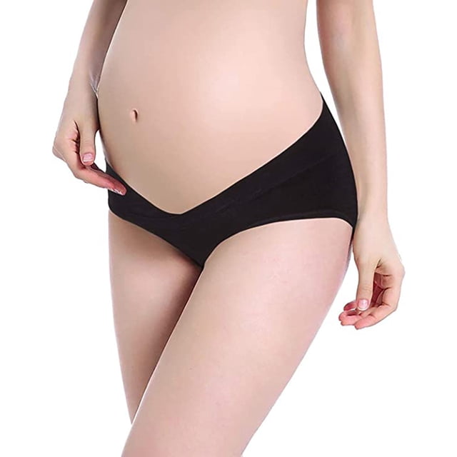 Vente de Liquidation 2025 sous-Vêtements Culottes Coton Taille Façonnée V Bas Culottes Post-Partum Maternité Grossesse