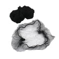 thumbnail image 1 of 100 Elastic 24 Mesh Hair Net for Buns Long Hair Short Hair, 1 of 3