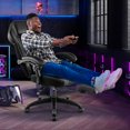 thumbnail image 4 of Costway Chaise de Sport Électrique Ajustable Style Course avec Appui-Tête Rembourré, Support Lombaire Gris, 4 of 10