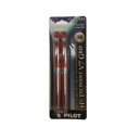 thumbnail image 1 of Pilot Hi-Tecpoint Grip V7 Rolling Ballpoint Pens, Ballpoint, 0.7mm, Red Ink, 2 Pack, 1 of 1