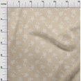 thumbnail image 3 of oneOone Viscose Jersey Light Beige Fabric Asian Block Craft Projects Decor Fabric Printed By The Yard 60 Inch Wide, 3 of 4