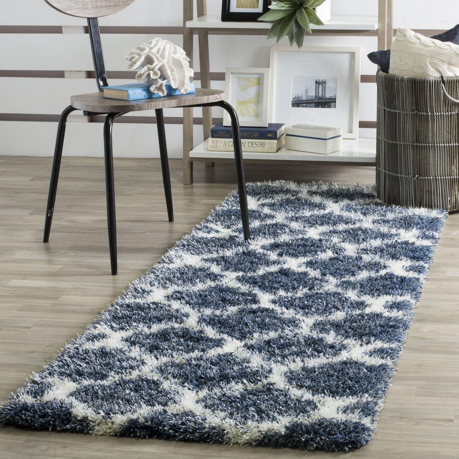 Safavieh Montreal Lennart Tapis Géométrique Shag