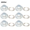thumbnail image 4 of Eyelet Button, Metallic Grommet Shoes Accessary Bags Eyelet Buckle, Easy To Use Eyelet Buckle, Handicraft For DIY Craft Replacement Leather Craft, 4 of 8