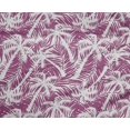 thumbnail image 5 of oneOone Polyester Spandex Purple2 Fabric Tropical Palm Tree Sewing Material Print Fabric By The Yard 56 Inch Wide, 5 of 5
