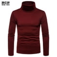 thumbnail image 5 of Fashion Mens Polo Roll Turtle Neck Pullover Knitted Tops Sweater Blouse Shirt Winter, 5 of 5