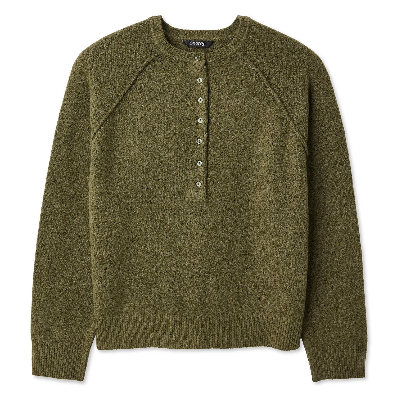 Chandail à encolure henley George pour femmes