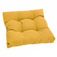 thumbnail image 1 of Coussin de Chaise de Salle à Manger Capitonné en Polyester Filé Carré de 19 Po, 1 of 2