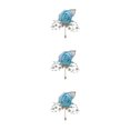 thumbnail image 1 of Youkk Cloth Chic And Stylish Brooch Pin Fashion Statement With Exquisite Piece Modern Minimalist Corsage water blue 3Set, 1 of 6