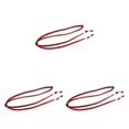 thumbnail image 2 of Transemion Sangle de Lunettes Antidérapante Extensible Universelle Corde de Retenue Sportive Rouge 26.77 Pouces 3Set, 2 of 6