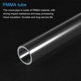 thumbnail image 4 of Unique Bargains Tube Rond en Acrylique Rigide Transparent 21mm ID x 25mm OD x 305mm 2 Pack, 4 of 6
