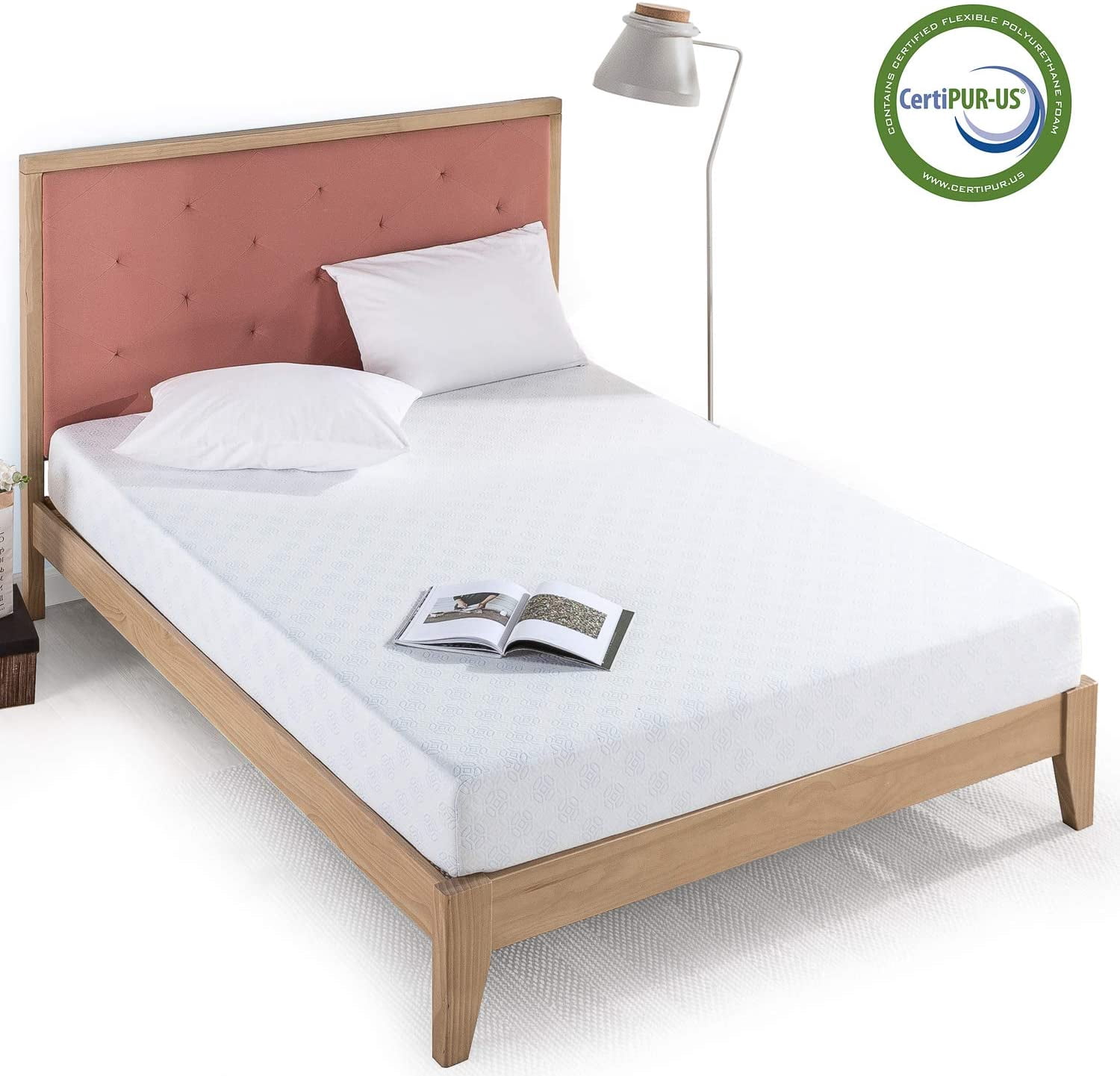 Matelas en mousse à mémoire de forme Zinus Green Tea de 10 pouces