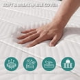 thumbnail image 3 of Naiveer 10 Inch King Size Hybrid Mattress in a Box Perfect for Back Pain & Pressure Relief, 3 of 8