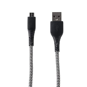 Onn. 6 ft./1.8 m Micro-USB to USB Charging Cable