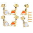 thumbnail image 2 of Guitar Locking Tuners, Metal Structure Easy To Install Acoustic Guitar Pegs, For Instrument Lovers Guitar Repair Master Folk Guitar Alternative Part, 2 of 8