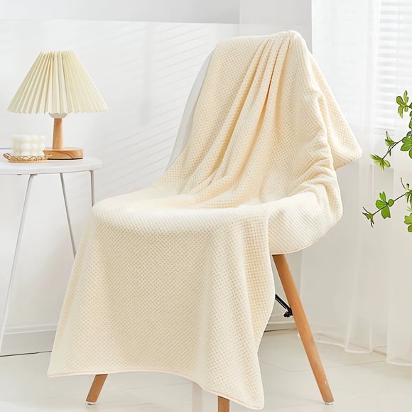 Special Savings,Pineapple Bath Towel, Thick Large Bath Towel for Household Use, Quick-Drying Soft Solid Color Bath Towel, Absorbent Towels for Bathroom and Spa, Cozy Bath Towels $BS$3