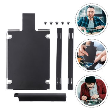 1 Ensemble Caddy de Disque Dur Noir pour Remplacement et Installation de Disque Dur d'Ordinateur Portable