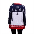 thumbnail image 2 of Chandail Jaune Neige pour Femmes Ugly Christmas, 2 of 3