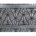 thumbnail image 4 of oneOone Georgette Viscose Fabric Floral & Triangle Block Print Sewing Fabric BTY 42 Inch Wide, 4 of 4