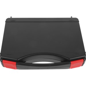 Black Plastic Toolbox for Storage Use Heavy Duty Tool Storage Box Small Hard Case 7.5"x5.2"