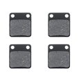 thumbnail image 1 of KMG Rear Brake Pads Compatible with 2008 United Motors MTX 450 - Non-Metallic Organic NAO Brake Pads Set, 1 of 4