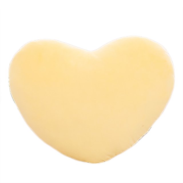 Faithtur Jeter Oreiller Coussin en Forme de Coeur Coussin Arrière Peluche Poupée Peluche Jouets